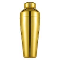 Kokteyl Shaker, Fransız Model, Çelik, 600 CL, Altın - Thumbnail