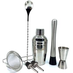 Eysigo - Kokteyl Shaker Seti, 350 ml, Paslanmaz Çelik, 7 Parça