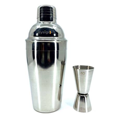 Kokteyl Shaker Seti, 500 ml, Paslanmaz Çelik, 2 Parça Kokteyl Shaker Seti, 500 ml, Paslanmaz Çelik, 2 Parça