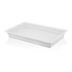 THERMOSET - Külsan Thermoset Gastronom Küvet, Gn 1/1, 53x32.5x4 Cm, 1.4 Litre, Beyaz