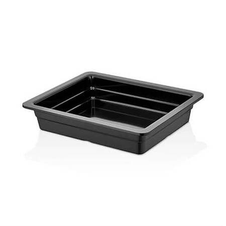 Külsan Thermoset Gastronom Küvet, Gn 1/2, 26.5x32.5 Cm, 2.9 Litre, Siyah