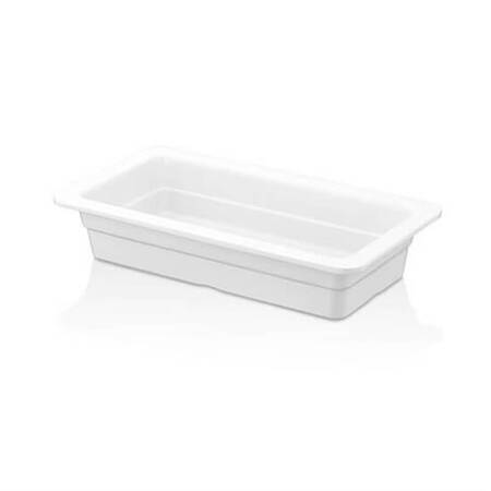 Külsan Thermoset Gastronom Küvet, Gn 1/3, 17.6x32.5 Cm, 1.7 L, Beyaz