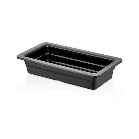 Külsan Thermoset Gastronom Küvet, Gn 1/3, 17.6x32.5 Cm, 1.7 L, Siyah