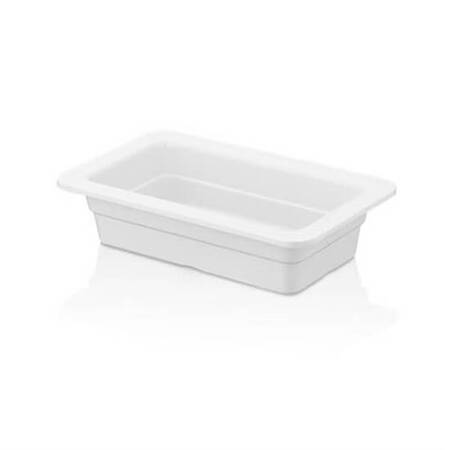 Külsan Thermoset Gastronom Küvet, Gn 1/4, 26.5x16.2 Cm, 1.1 L, Beyaz