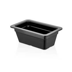 THERMOSET - Külsan Thermoset Gastronom Küvet, Gn 1/4, 26.5x16.2 Cm, 2 L, Siyah