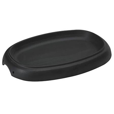 Lava Ahşap Altlıklı Oval Döküm Demir Hot Plate, 12×19 Cm