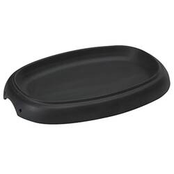 Lava - Lava Ahşap Altlıklı Oval Döküm Demir Hot Plate, 12×19 Cm (1)