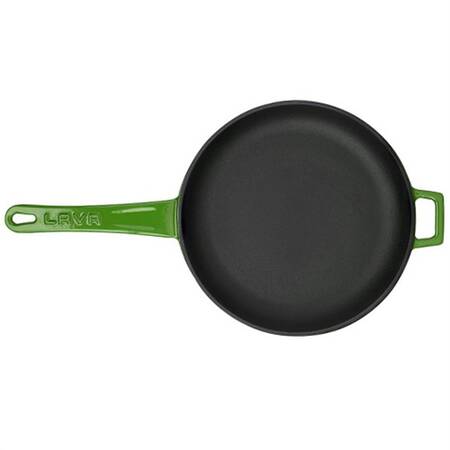 Lava Kızartma Tavası Döküm Demir Metal Kulplu, Yeşil 16 Cm Lava Kızartma Tavası Döküm Demir Metal Kulplu, Yeşil 16 Cm