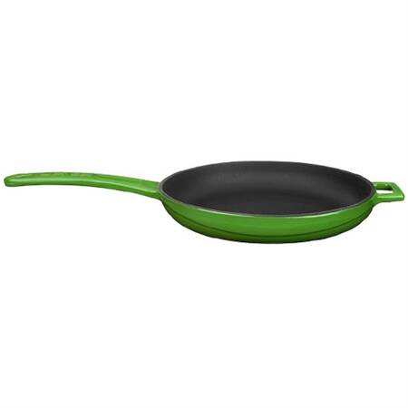 Lava Kızartma Tavası Döküm Demir Metal Kulplu, Yeşil 20 Cm