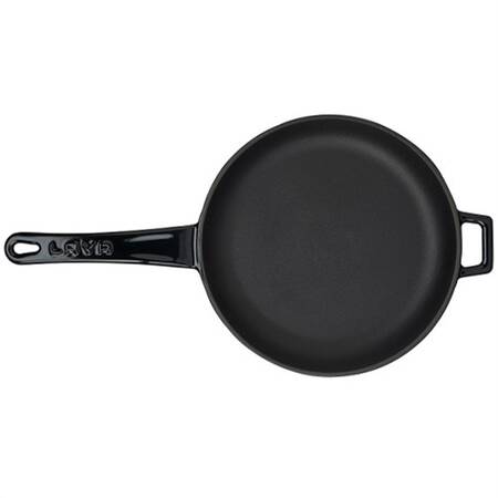 Lava Kızartma Tavası Döküm Demir Metal Kulplu, Siyah 16 Cm Lava Kızartma Tavası Döküm Demir Metal Kulplu, Siyah 16 Cm