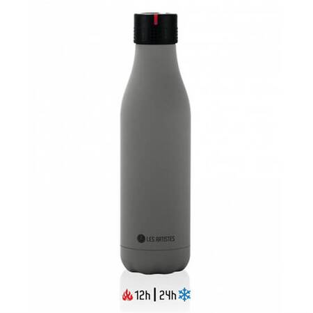 Les Artistes Zaman Ayarlı Termos, Gri 500 ml 16,5 Oz