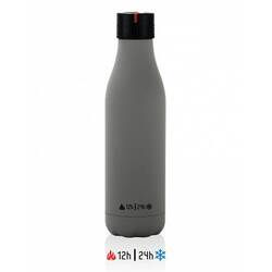 Les Artistes Zaman Ayarlı Termos, Gri 500 ml 16,5 Oz - Thumbnail