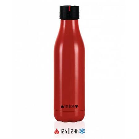 Les Artistes Zaman Ayarlı Termos, Kırmızı 500 ml 16,5 Oz