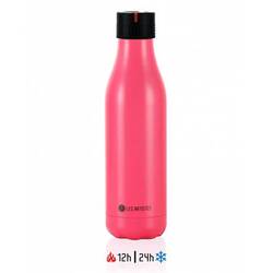 Les Artistes Zaman Ayarlı Termos, Pembe 500 ml 16,5 Oz - Thumbnail