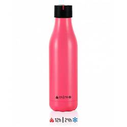 LES ARTISTES - Les Artistes Zaman Ayarlı Termos, Pembe 500 ml 16,5 Oz (1)