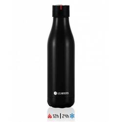 Les Artistes Zaman Ayarlı Termos, Siyah 500 ml 16,5 Oz - Thumbnail