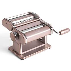 MARCATO - Marcato Atlas 150 Plus Erişte & Makarna Makinesi, Pastel Pembe Manuel