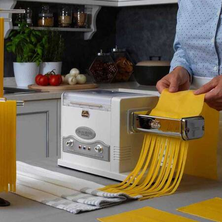 Marcato Pasta Fresca Mixer Set, Hamur Yoğurma, Erişte Makarna Kesme Makinesi