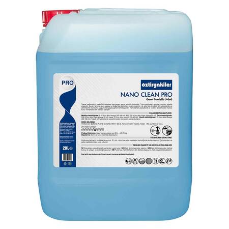 Öztiryakiler Nano Clean Pro Çok Amaçlı Genel Temizlik Ürünü Çam Kokulu 20 Litre