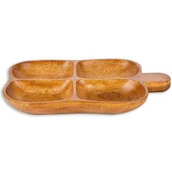 EPİNOX - Nil Akasya Kuruyemişlik, 4'Lü 30x20x3,5 Cm