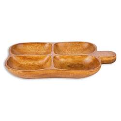 EPİNOX - Nil Kuruyemişlik, Dikdörtgen, Ahşap, 18 Cm