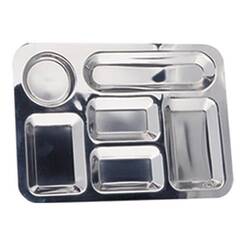 Özbir - Özbir Kahvaltı Tabağı Self Servis, Tabldot, 6 Gözlü 27X19,5X0,6 Cm Özbir - Özbir Kahvaltı Tabağı Self Servis, Tabldot, 6 Gözlü 27X19,5X0,6 Cm