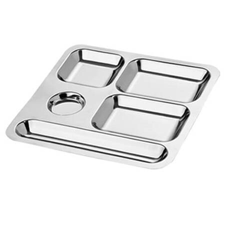 Özbir Kare Kreş Tabağı Bardaklı, Self Servis, Tabldot, 5 Gözlü 31X31X0,6 Cm Özbir Kare Kreş Tabağı Bardaklı, Self Servis, Tabldot, 5 Gözlü 31X31X0,6 Cm