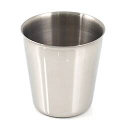 Özbir - Özbir Konik Paslanmaz Çelik Bardak 8x8 Cm