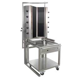 Öztiryakiler - Öztiryakiler 10 Radyanlı, Gazlı, Camlı, V Tipi, Arabalı Döner Ocağı Öztiryakiler - Öztiryakiler 10 Radyanlı, Gazlı, Camlı, V Tipi, Arabalı Döner Ocağı