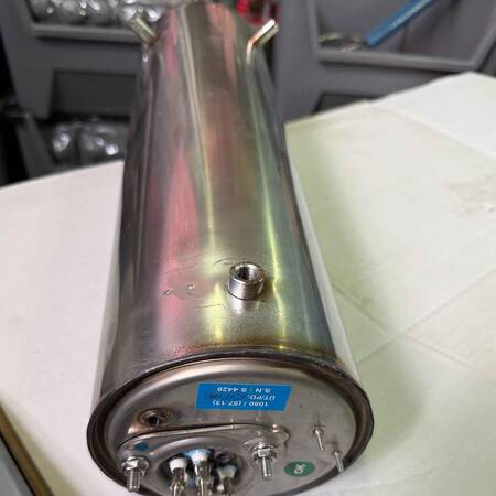 Öztiryakiler 1080 Bulaşık Makinesi Boiler Kazanı, 48x14 cm