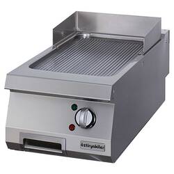 Öztiryakiler - Öztiryakiler 700 Seri Set Üstü Grill Plate Oluklu Elektrikli Sert Krom Kaplı 40x70x30 Cm Öztiryakiler - Öztiryakiler 700 Seri Set Üstü Grill Plate Oluklu Elektrikli Sert Krom Kaplı 40x70x30 Cm