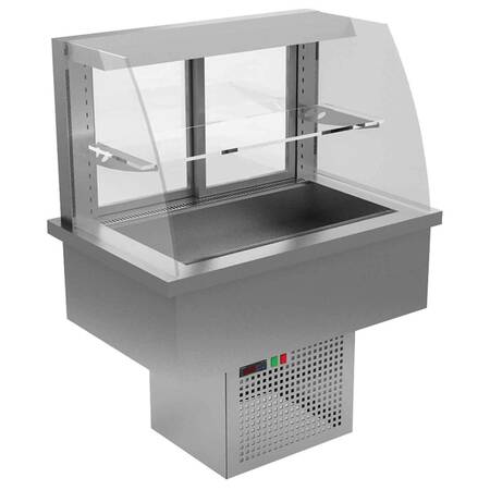 Öztiryakiler Ankastre Mini Self Servis Teşhir Dolabı, Soğuk 60 Cm