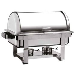 Öztiryakiler - Öztiryakiler Chafing Dish Geçme Ayak Yekpare Roltop Kapak Kızaklı Öztiryakiler - Öztiryakiler Chafing Dish Geçme Ayak Yekpare Roltop Kapak Kızaklı