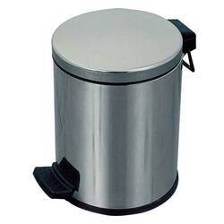 Öztiryakiler - Öztiryakiler Çöp Kovası Paslanmaz Kapaklı 5 Litre Öztiryakiler - Öztiryakiler Çöp Kovası Paslanmaz Kapaklı 5 Litre