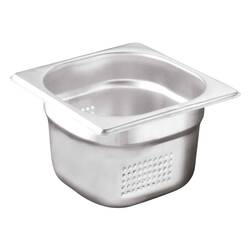 Öztiryakiler - Öztiryakiler Delikli Gastronom Küvet 1/6 16,2x17,6x10 Cm Öztiryakiler - Öztiryakiler Delikli Gastronom Küvet 1/6 16,2x17,6x10 Cm