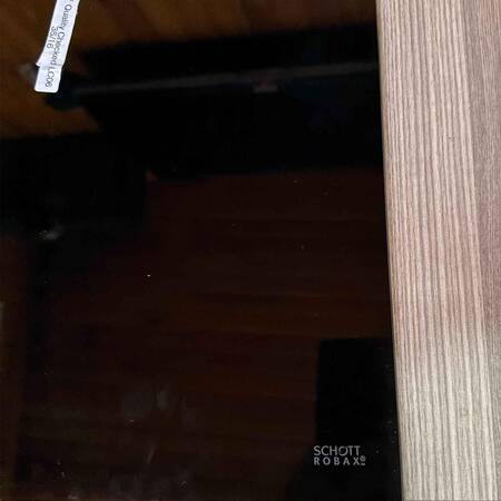 Öztiryakiler Döner Ocağı Camı, Robax Seramik 26.5x61 Cm