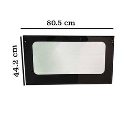 Öztiryakiler - Öztiryakiler Fırın Kapı Camı, Baskılı, OKFE 40604, 805x444x5 mm (1)