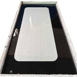 Öztiryakiler Fırın Kapı Camı, Baskılı, OKFE 40604, 805x444x5 mm - Thumbnail