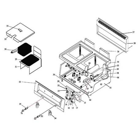 Öztiryakiler Fritöz Limit Emniyet Termostat, EGO 230°C