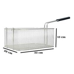 Öztiryakiler Fritöz Sepeti, 20X22X13 Cm - Thumbnail