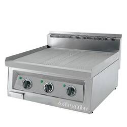 Öztiryakiler - Öztiryakiler Grill Plate Set Üstü Elektrikli Oluklu Sert Krom Kaplı 70x65 Cm Öztiryakiler - Öztiryakiler Grill Plate Set Üstü Elektrikli Oluklu Sert Krom Kaplı 70x65 Cm