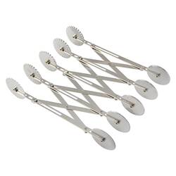 Öztiryakiler - Öztiryakiler Gurmeaid Hamur Kesici 5'li Düz Tırtıklı