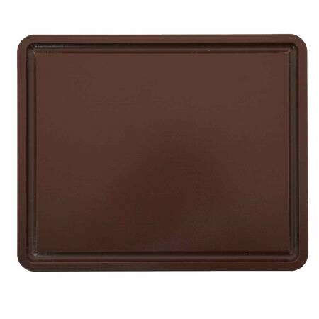 Öztiryakiler Kahverengi Polietilen Kesme Tahtası Oluklu 60x40x2 Cm Öztiryakiler Kahverengi Polietilen Kesme Tahtası Oluklu 60x40x2 Cm