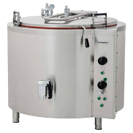Kaynatma Tenceresi İndirekt Elektrikli 500 Litre