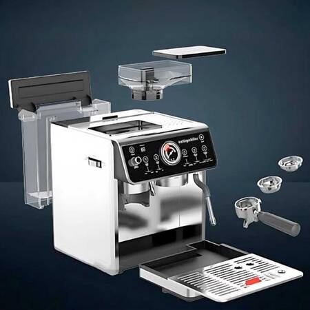 Öztiryakiler Mini Barista Espresso Kahve Makinesi, Öğütücülü, Tek Gruplu