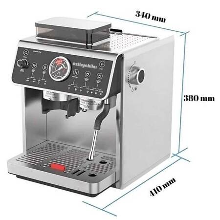 Öztiryakiler Mini Barista Espresso Kahve Makinesi, Öğütücülü, Tek Gruplu