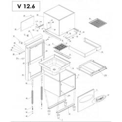Öztiryakiler OBM 1080 Kırıntı Süzgeci, Plastik Kırıntı Izgarası - Thumbnail