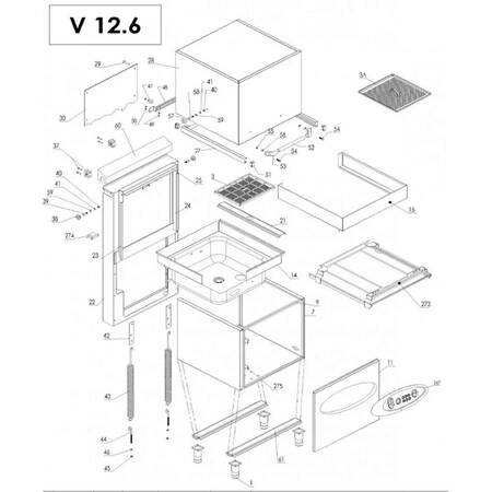 Öztiryakiler OBM 1080 Kırıntı Süzgeci, Plastik Kırıntı Izgarası