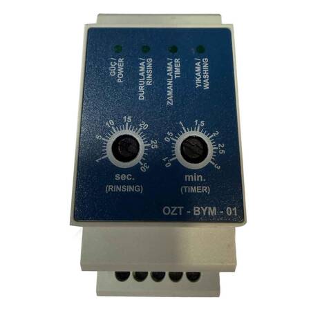 Öztiryakiler ÖBM 1080 Yıkama Durulama Zaman Rolesi, Mavi