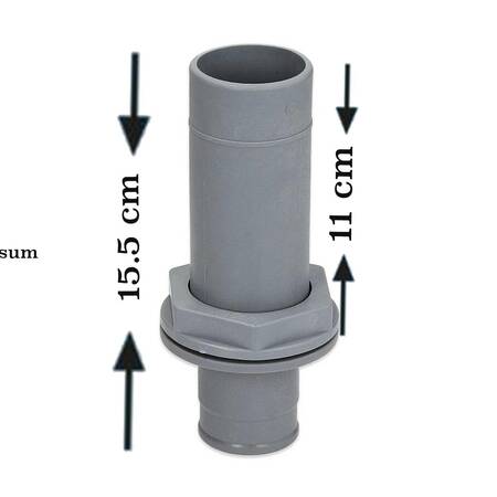 Öztiryakiler ÖBY 500 Alt Yıkama Durulama Göbeği, Plastik